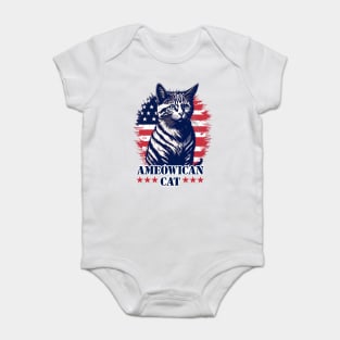 AMEOWICAN CAT Baby Bodysuit